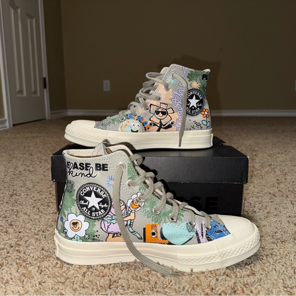 Converse High-Top Sneakers - Multicolor